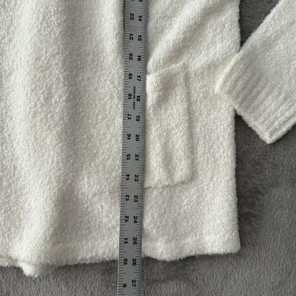 NWT Naadam Luxe Boucle Knit Cardigan Sweater Merino Wool Women's XS White - Picture 3 of 7